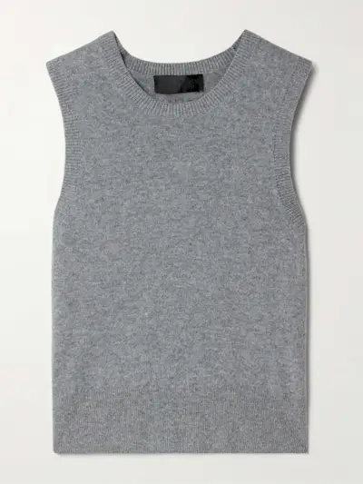 May Cropped Cashmere Tank