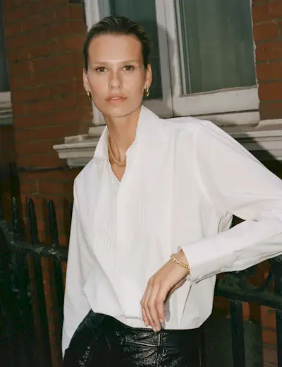 The Dress Shirt: Poplin, White