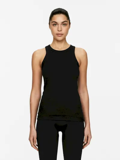Rib Racer Tank Top – Black – Women – Arket Gb