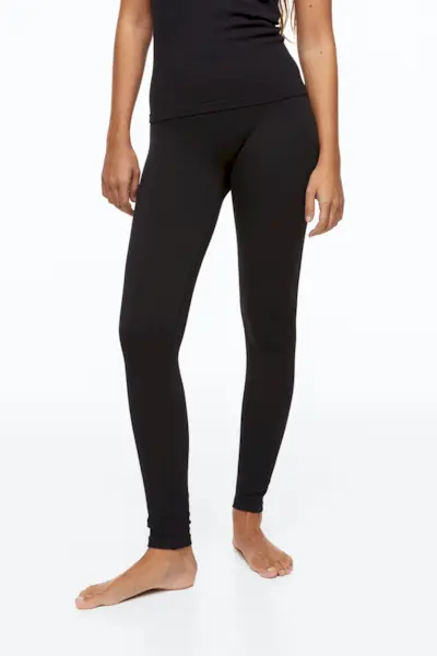 H&M + Thermolite Ribbed Leggings