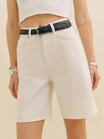 Hale High Rise 8 Jean Shorts