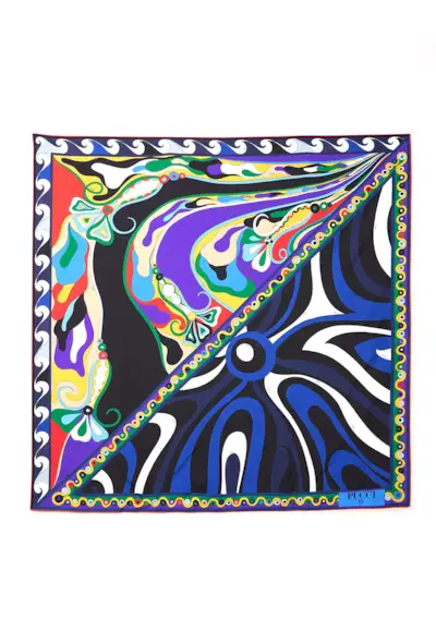 Printed Silk-Twill Scarf