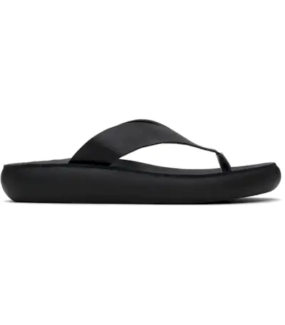 Black Charys Comfort Flip-Flops