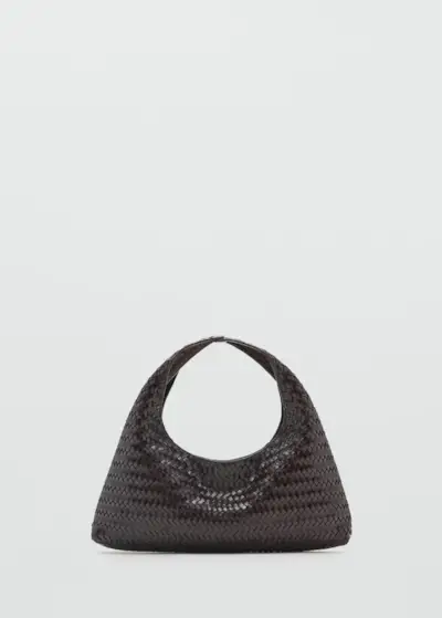 MANGO, Braided Leather Handbag - Women | Mango Usa