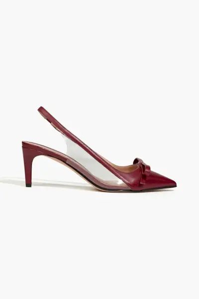 red valentino slingbacks