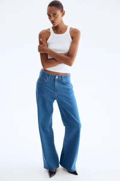 Harper High Rise Wide Leg Jeans
