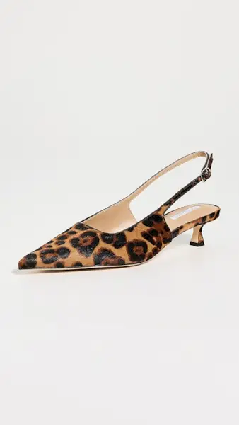 Tony Bianco Crush Leopard Slingback Heels
