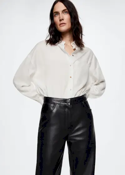 Mango + 100% Lyocell Shirt