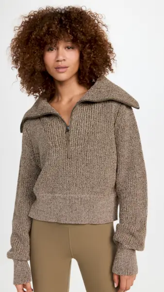 Varley + Mentone Half Zip Sweatshirt