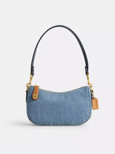Coach denim handbag