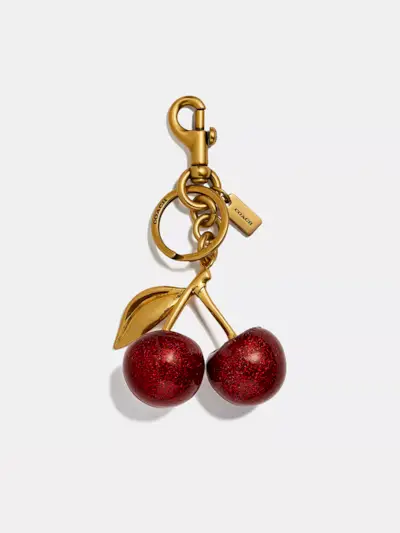 coach cherry charm