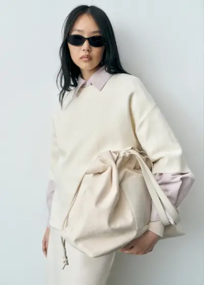 Leather-Blend Shopper Bag - Women | Mango United Kingdom