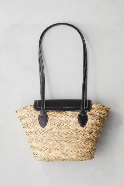 Straw Shoulder Bag