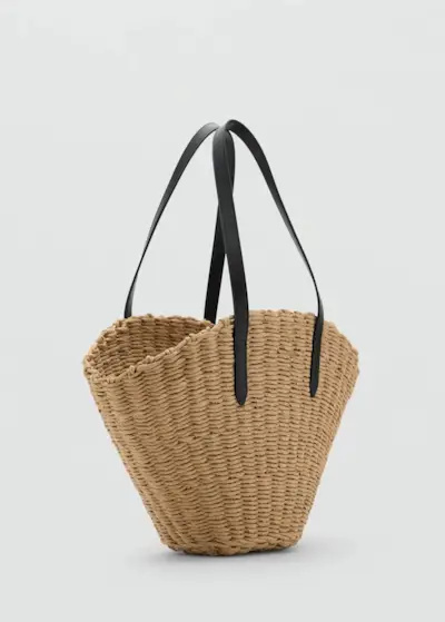 Mango natural fibre basket bag