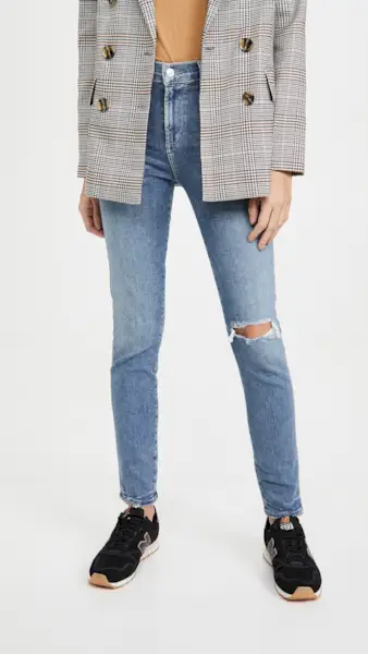Citizens of Humanity + Rocket Ankle Mid Rise Skinny Jeans
