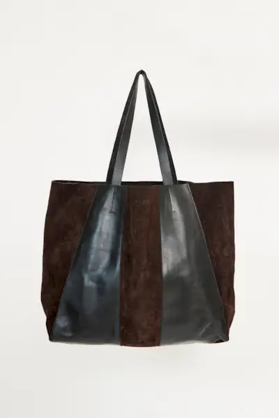 Two-Material Tote Bag