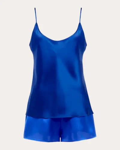 Silk-Satin Pajama Set