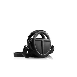 black circle telfar bag