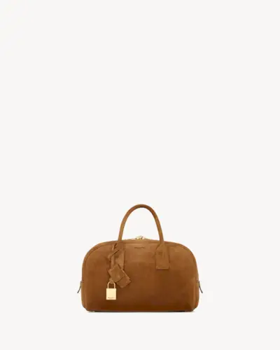 Sac De Jour Boston in Suede – Small