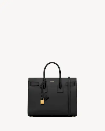 Sac De Jour in Smooth Leather - Small