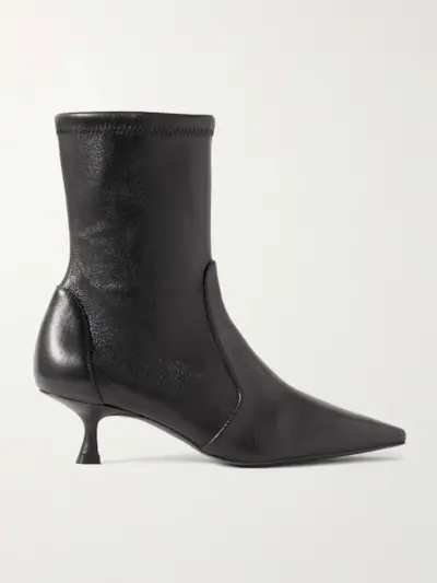 Naomi Leather Ankle Boots