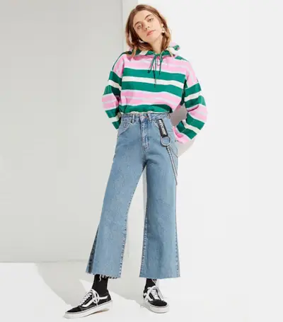 The Ragged Priest + Skater Wide-Leg Jean