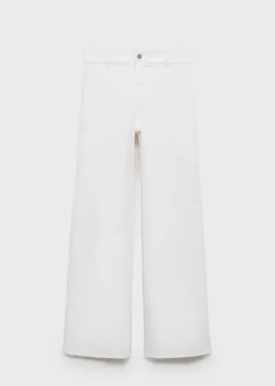 Mango white pants