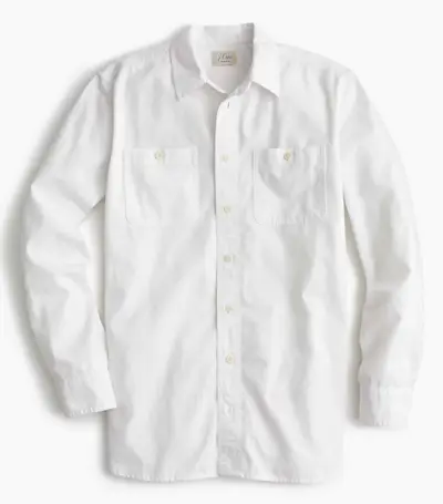 J.Crew + Relaxed Chambray Boy Shirt