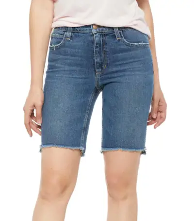 Joe's + Honey Curvy High Waist Bermuda Shorts