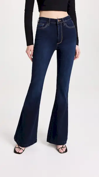 Dl1961 Rachel Ultra High Rise Flare Jeans