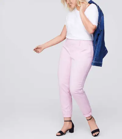 Loft + Girlfriend Chinos