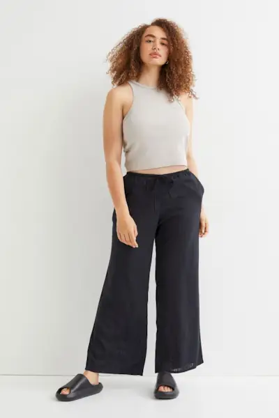 H&M + Wide-Leg Pants