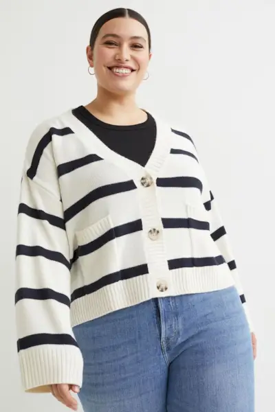 H&M + Boxy-Style Cardigan