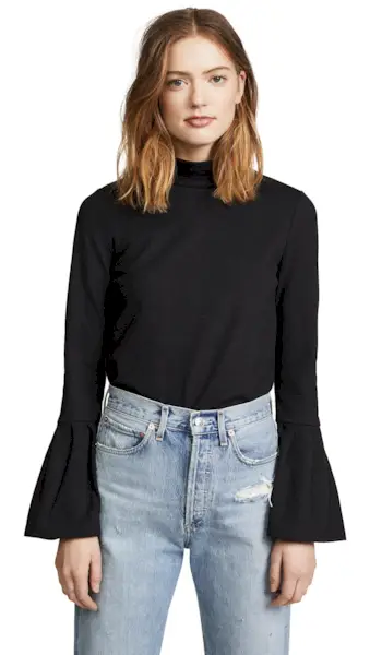J.O.A. + Bell Sleeve Top