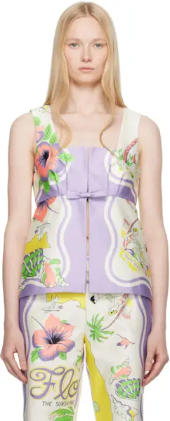 Anna Sui + Ssense Exclusive Pink Midi Dress