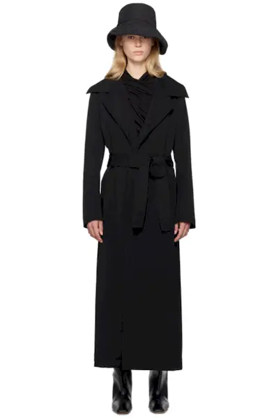 Black R-Basic Coat