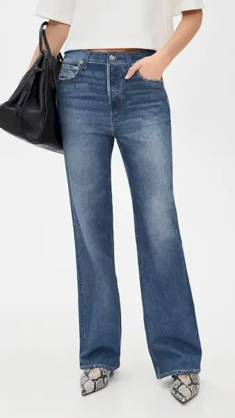 Rag & Bone Miramar Shea Relaxed Straight Jeans
