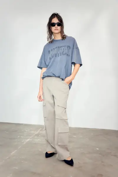 H&M + Twill Cargo Pants