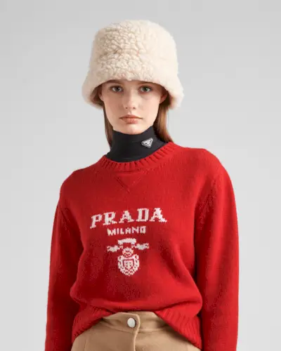 Wool and Cashmere Crew-Neck Sweater