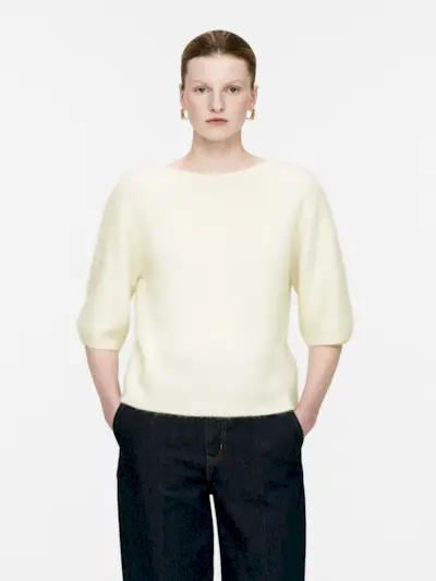 Alpaca Wool-Blend Jumper