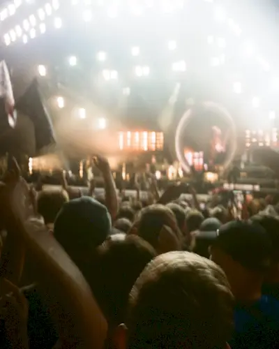 An image from a music festival.