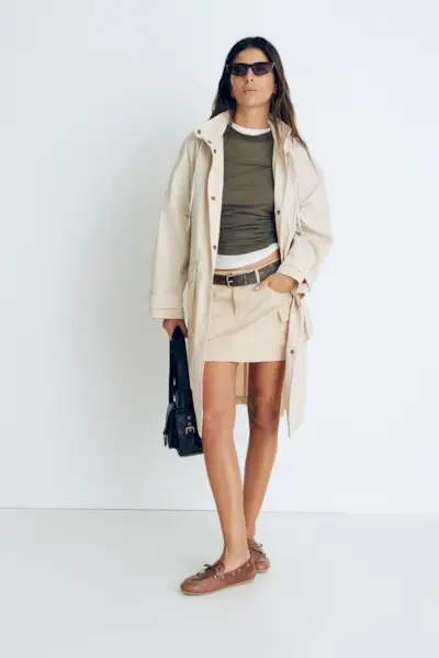 Water-Repellent Rain Coat