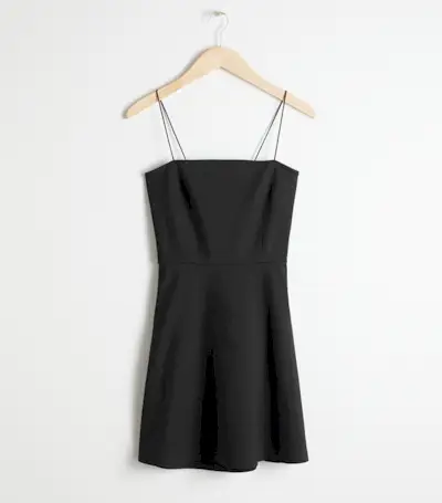 & Other Stories + Tie-Back Mini Dress