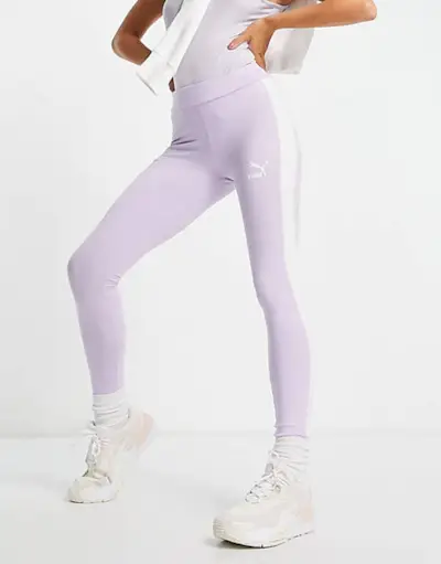 Puma + Iconic T7 Leggings With Contrast Panels