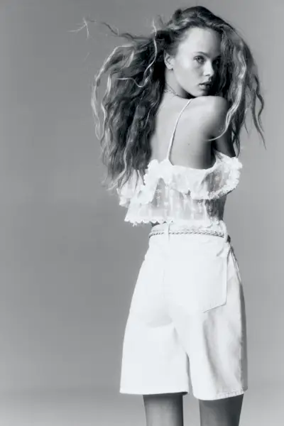 Denim Bermuda Shorts