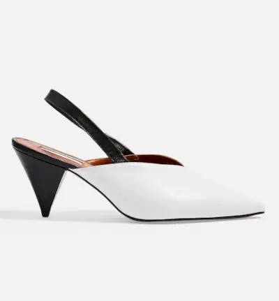 Topshop + Jumbo Slingback Court Shoes