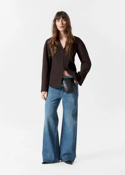 Wide-Leg Jeans