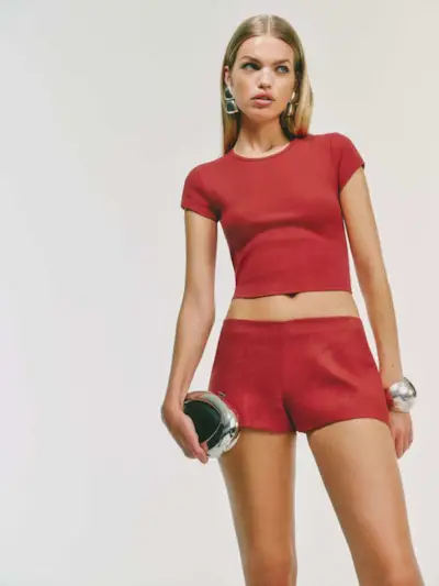 June Low Rise Linen Short