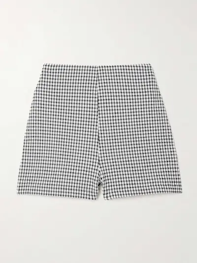 Gingham Seersucker Shorts
