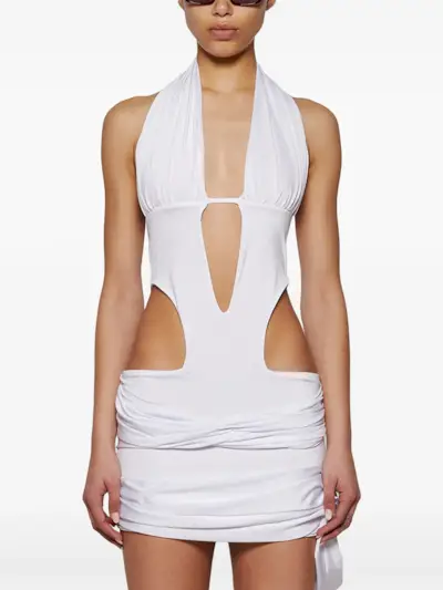 Di Petsa Draped Mini Dress